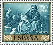Spain 1960 Murillo 1,50 Ptas Verde Edifil 1276